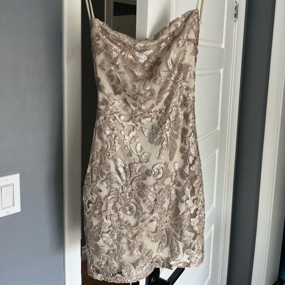 Lucy In The Sky Sequin Dress - Picture 1 of 3